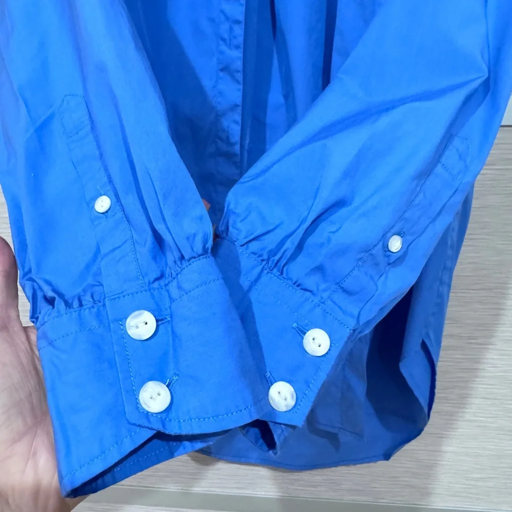 NWOT Rag & Bone Maxine Button-up Blue Shirt in XS - Picture 3 of 9